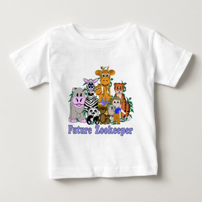Future Zookeeper Baby T-Shirt (Front)