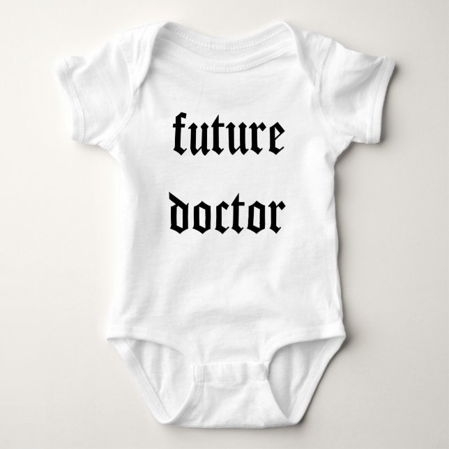 futuredoctor baby bodysuit (Front)