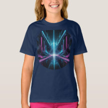 Futurist Abstract 1 Juvenile Fem Shirt