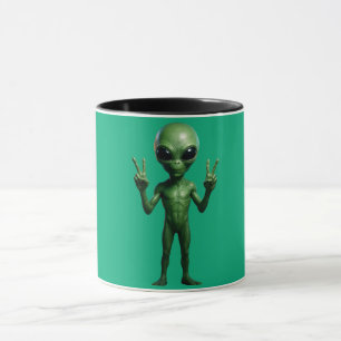 Futurist Extraterrestrial CANECA Mug