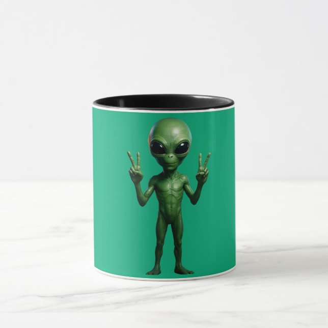 Futurist Extraterrestrial CANECA Mug (Center)