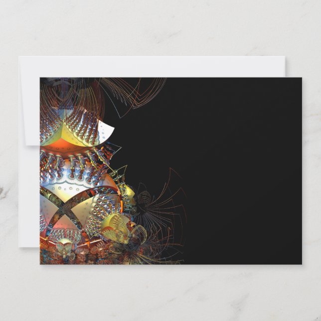 Futuristic 3D fractal (Front)