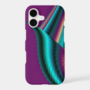 Futuristic Abstract 3D Metallic Rainbow Art