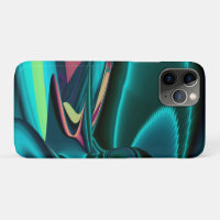 Futuristic Abstract 3D Metallic Rainbow Art