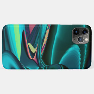 Futuristic Abstract 3D Metallic Rainbow Art iPhone 11 Pro Max Case