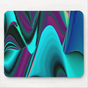 futuristic, Abstract Mouse Pad
