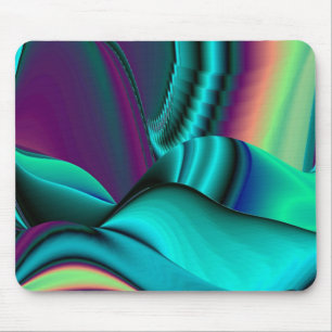 futuristic, Abstrakt Regenbogen Mouse Pad