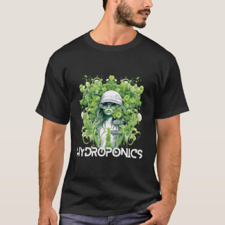 Futuristic Aeroponics Hydroponics Horticulture Coo T-Shirt
