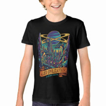 Futuristic Alien Civilisation Cosmic Explore Kids'