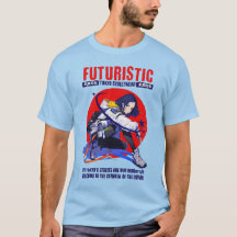 Futuristic | Anime Design | Casual T-Shirt