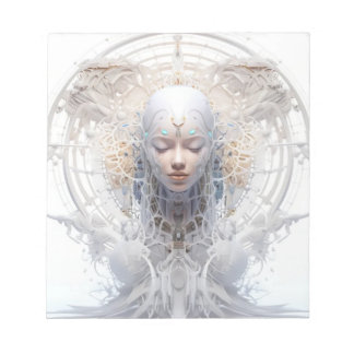 Futuristic Art note pad 