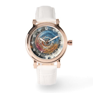 Futuristic Batik Cosmic Art – Space Design Watch