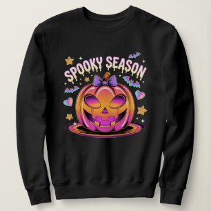 Futuristic Chrome Jack-O’-Lantern Halloween T-Shir Sweatshirt