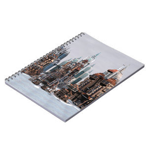 Futuristic City Notebook