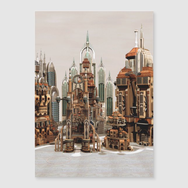 Futuristic City Sci-Fi (Front)