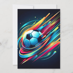 Futuristic Cyber Football Speed Sports Announcement