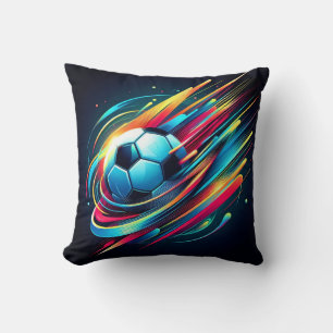 Futuristic Cyber Football Speed Sports Cushion
