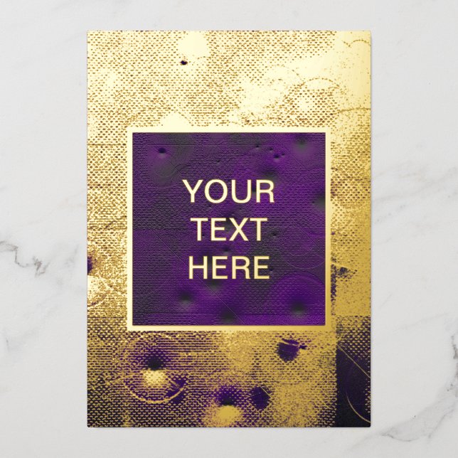 Futuristic Cyberpunk Grunge Texture (Front)