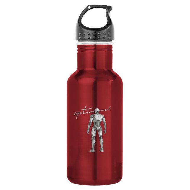 Futuristic Deep Space Rocket | Mars Mission Space  532 Ml Water Bottle (Front)