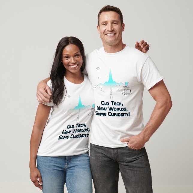 Futuristic Digital Horizon T-Shirt (Unisex)
