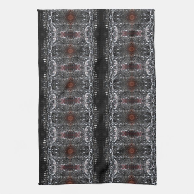 Futuristic Directions Tea Towel (Vertical)