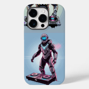 "Futuristic DJ in Exosuit – Amplifying Sound Case-Mate iPhone 14 Pro Case