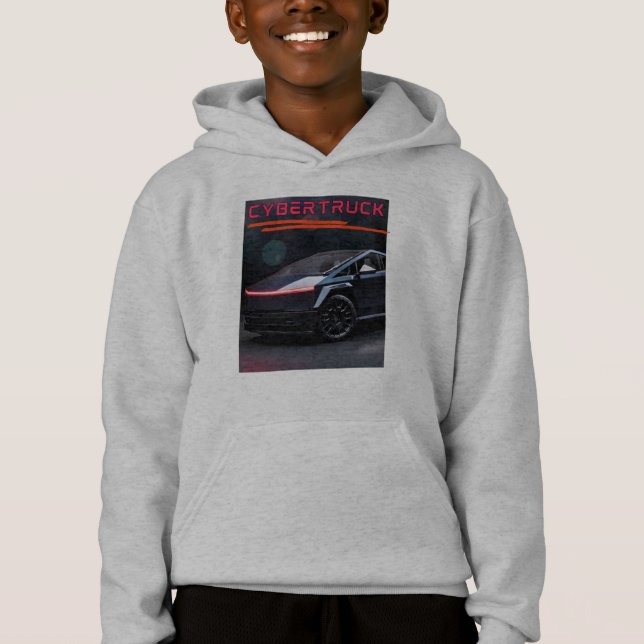 Futuristic Electric Truck | Cybertruck Inspired EV (Front)