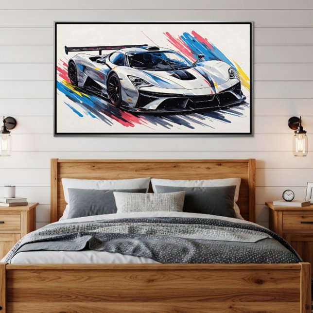 Futuristic Enthusiasts Race Car Poster (Creator Uploaded)