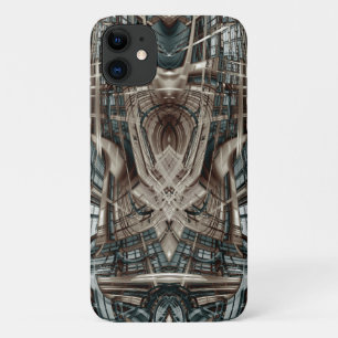 Futuristic fantasy building iPhone 11 case