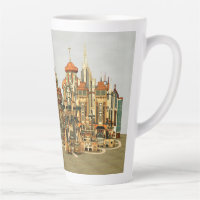 Futuristic Fantasy City Sci Fi Skyline Art