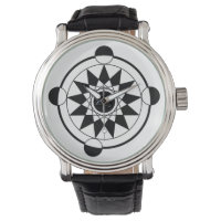 Futuristic Geometric Crop Circle Mandala