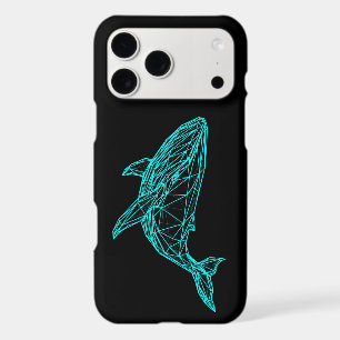 Futuristic Geometric Whale iPhone 17 Pro Max Case