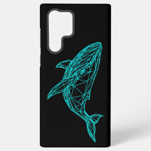 Futuristic Geometric Whale Samsung Galaxy Case
