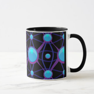 Futuristic High Tech Pattern Mug