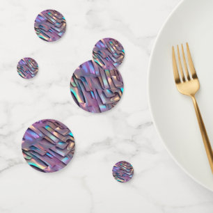 Futuristic iridescent/abstract holographic confetti