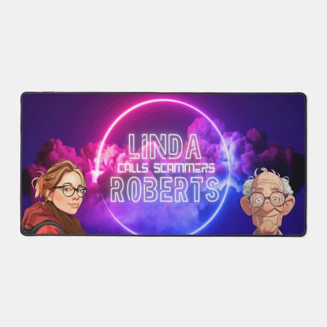 Futuristic LRCS Desk Mat (Front)