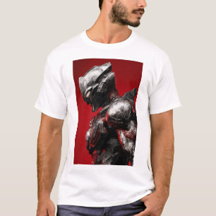 Futuristic Mecha Robot Cinematic Sci-Fi Graphic T- T-Shirt