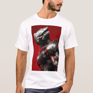 Futuristic Mecha Robot Cinematic Sci-Fi Graphic T- T-Shirt