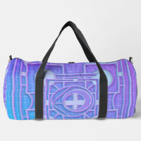 Futuristic Neon Vaporwave Abstract Geometric
