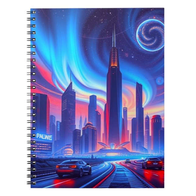 Futuristic Notebook (Front)