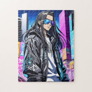 Futuristic Pop Star 0001 Jigsaw Puzzle