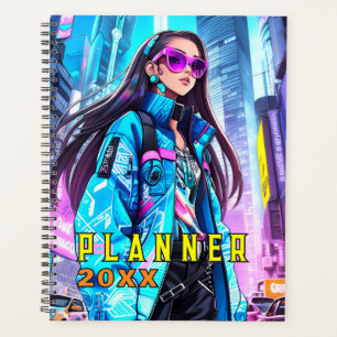 Futuristic Pop Star 0002 Planner