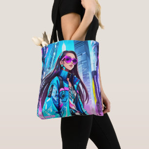 Futuristic Pop Star 0002 Tote Bag