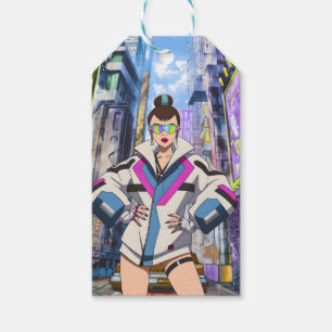Futuristic Pop Star 0003 Gift Tags