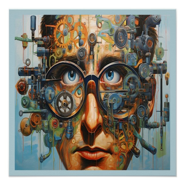 Futuristic Poster (Front)