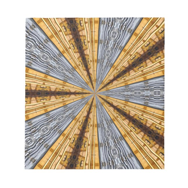 Futuristic Primitive Notepad (Front)