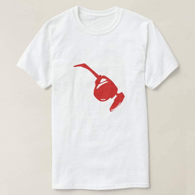 Futuristic Red Tech Design."Perfect for tech lover T-Shirt (Design Front)
