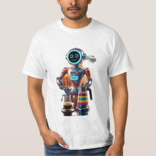 Futuristic retro robot T-Shirt