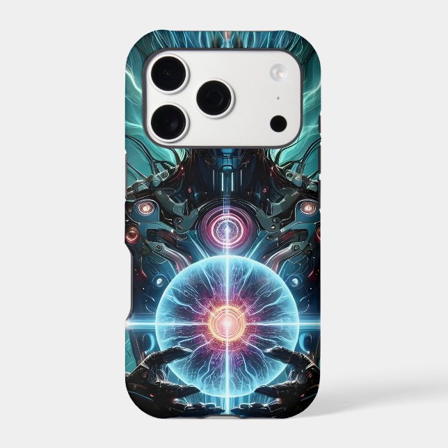 Futuristic Robot Cosmic Core Cyberpunk (Back)