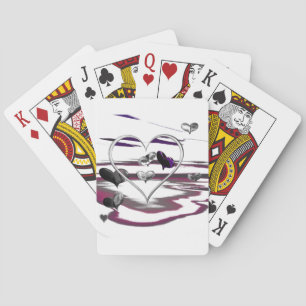 Futuristic Romance Playing Cards